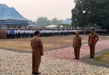 Apel Gabungan di Lingkungan Pemkab Nabire, Momen Evaluasi Kinerja