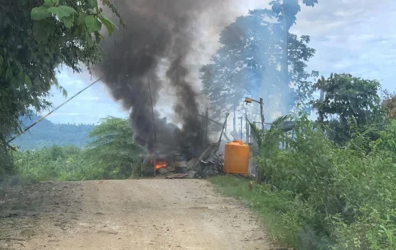 Pos Kamtibmas Biha Dibakar OTK di Makimi