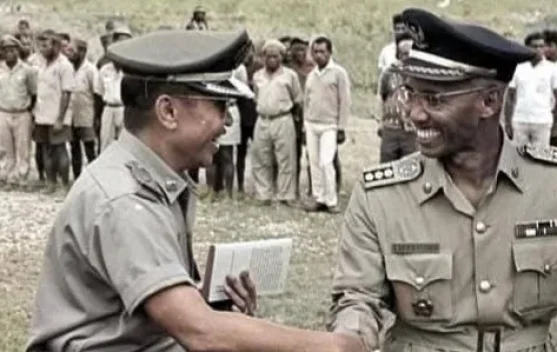 Drs. S. Soerodjo Tanojo, SH  Bupati Pertama Kabupaten Dati II Paniai (Nabire Lama)