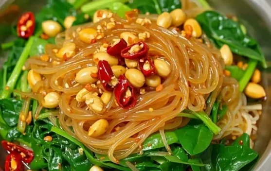 Salad Sayuran Mei Bihun Kacang Kaleng Lezat