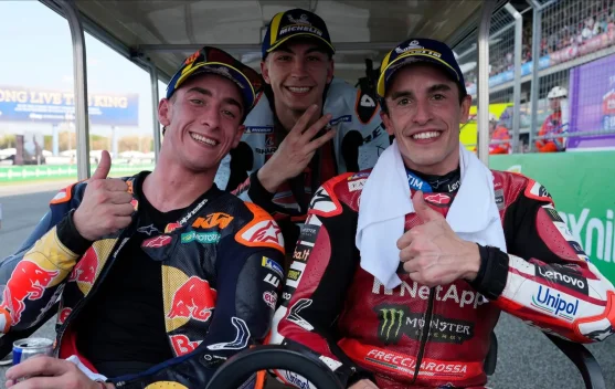 Menangi Duel Sengit dengan Marquez, Acosta Raih Kemenangan Sprint Pertamanya