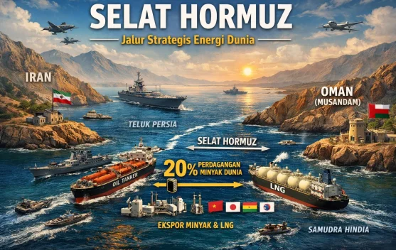 Selat Hormuz: Jalur Sempit yang Mengendalikan Energi Dunia