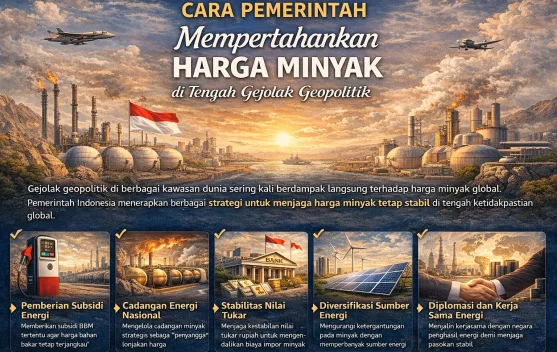 Cara Pemerintah Mempertahankan Harga Minyak di tengah Gejolak Geopolitik