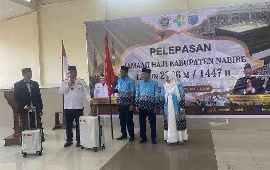 Sebanyak 80 Jemaah Haji Nabire Siap ke Tanah Suci, Berangkat 10 Mei 2026