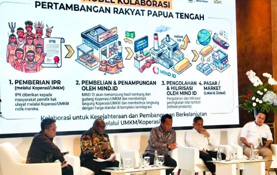 Gubernur Papua Tengah Paparkan Strategi Emas 2045 di Jakarta