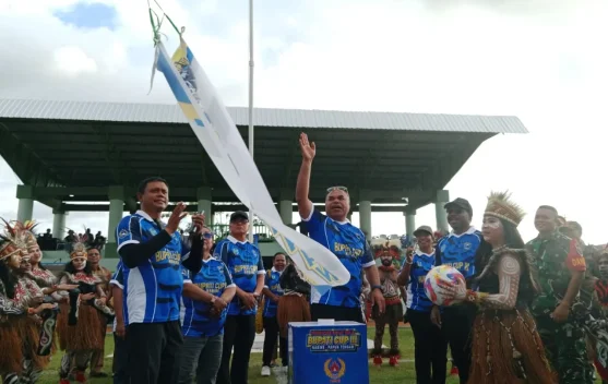 Bupati Cup III Nabire 2026 Resmi Dibuka, Jadi Ajang Pembinaan Talenta Muda