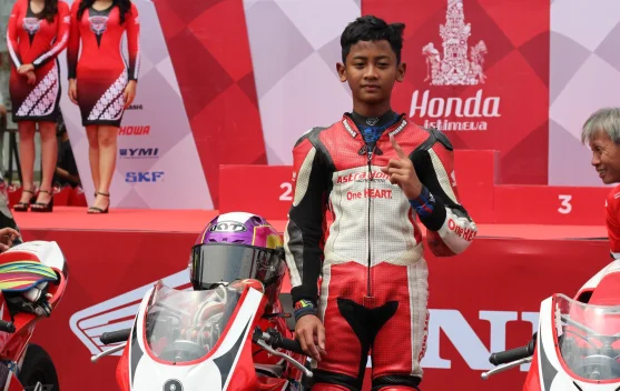 Ziven Rozul Abiy Salim, di Ajang Moto4 European Talent Cup