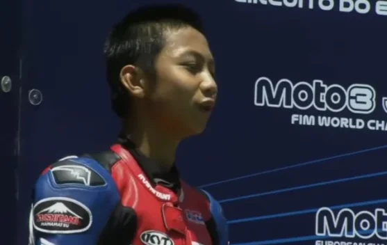 Kiandra Ramadhipa, The Champion Estoril (Portugal) Moto3 Junior