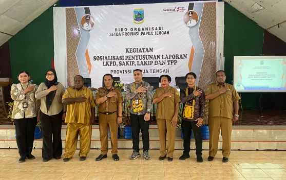 Papua Tengah Perkuat Akuntabilitas Kinerja Melalui Sosialisasi LKPD dan SAKIP