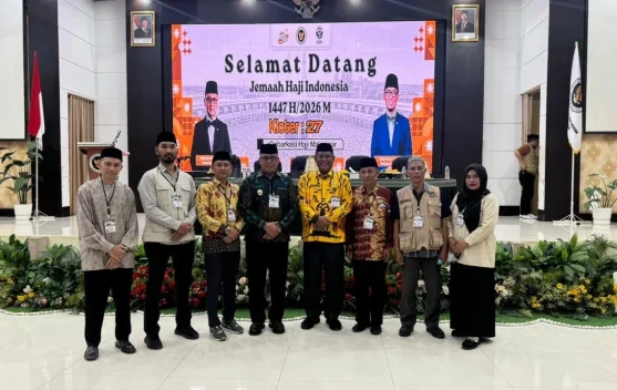 Jemaah Haji Kloter 27 Embarkasi Makassar Telah Tibah  di Tanah Air