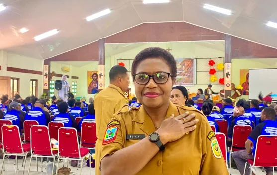 Pengurus Sanggar Suku Amungme dan Kamoro Perkuat Kompetensi Manajemen