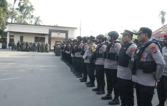 Polres Nabire Siagakan 650 Personel Amankan Aksi Penyampaian Aspirasi