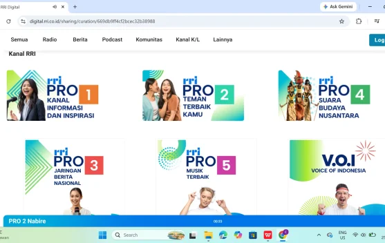 Cara Mudah Akses Siaran RRI lewat RRI Digital