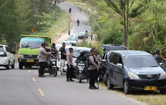 Jelang HUT Ke-81 Kemerdekaan RI, Polres Paniai Tingkatkan Patroli Dan Razia