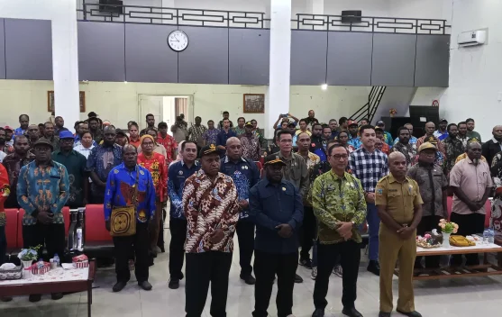 Bupati Dogiyai Tegaskan Seluruh pegawai disiplin menginput capaian kinerja hari