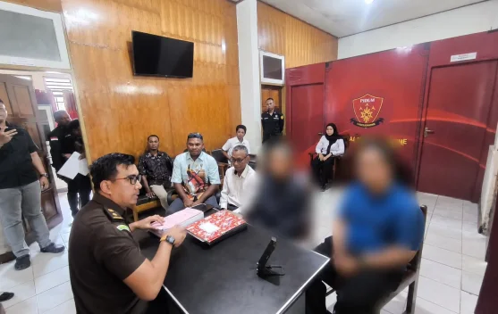 Polres Nabire Serahkan ABH dan BB Perkara Pembunuhan Berencana ke Kejaksaan