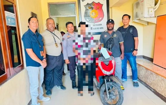 Tersangka Kasus Pencurian dengan Kekerasan Diserahkan ke Kejari Nabire