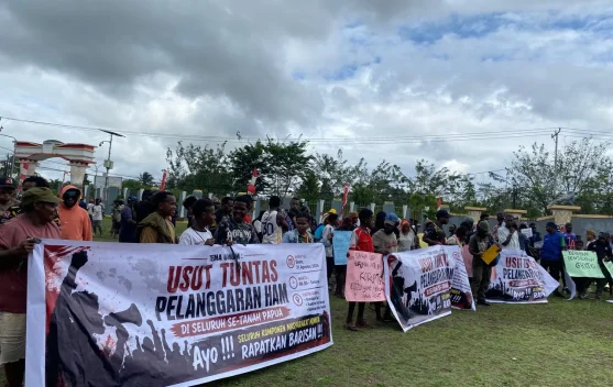 DPRK Mimika Terima 27 Aspirasi Massa, Mahasiswa Diminta Kawal Bersama