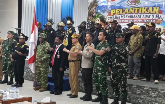 Pegurus LMA Korwil Papua Tengah Periode 2026-2030 Resmi Dilantik