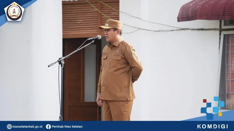 Pimpin Apel Pagi, Wabup Yusuf Nache Tekankan Tanggungjawab ASN