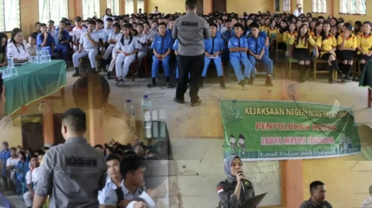 Kejari Nisel Gelar Jaksa Masuk Sekolah di SMKN1 Amandraya