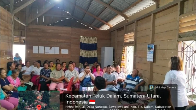 Dinsos Nias Selatan Edukasi Warga Nanowa Terkait Bansos