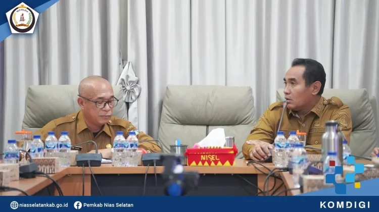 Wabup Nias Selatan Pimpin Rakor Evaluasi Capaian Kinerja