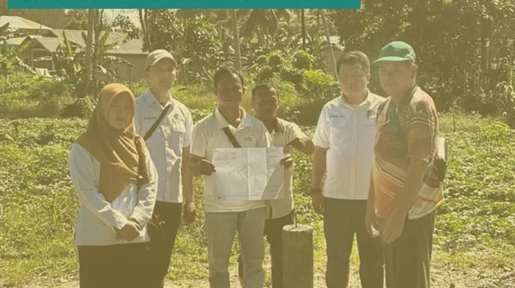KANTAH Nisel Kembali Periksa Fisik Tanah Desa Hiliana’a
