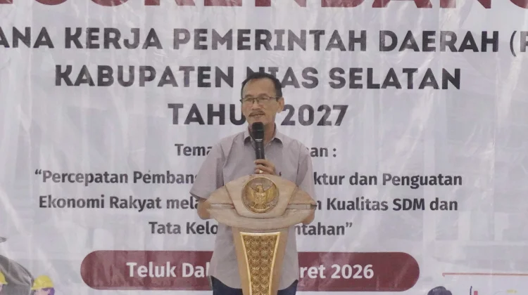 Dukung Pembangunan di Nisel, Koordinasi Dengan Pemprovsu dan Kementerian Terkait