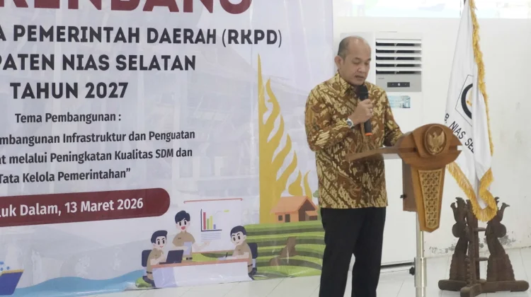 Musrenbang Kabupaten Nisel, Staf Ahli Gubsu Sampaikan Arah Kebijakan Pemprovsu