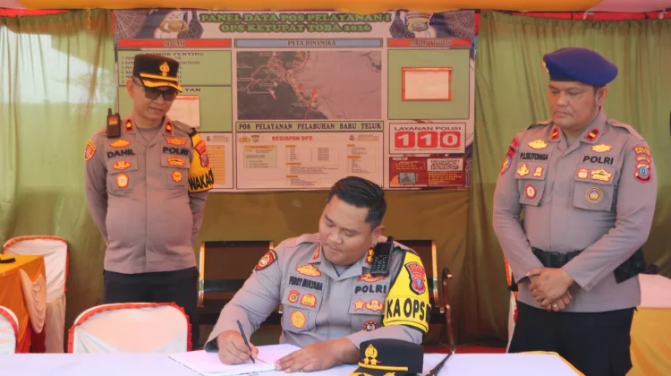 Kapolres Nias Selatan Cek Kesiapan Pengamanan Idul Fitri