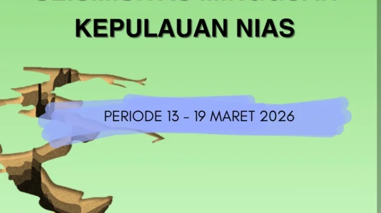 Catatan Seismitas Kepulauan Nias Periode 13-19 Maret