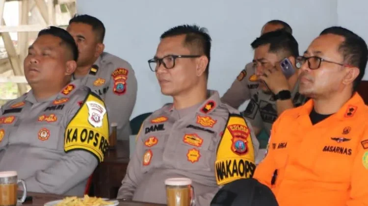 Kapolres Nias Selatan dan Forkopimda Ikuti Anev Kapolri