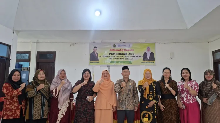 Ketua DWP Kemenag Nisel Ajak Anggota Tingkatkan Keaktifan