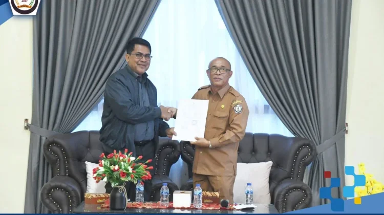 Sekda Ikhtiar Duha Pimpin Entry Meeting BPK Sumut