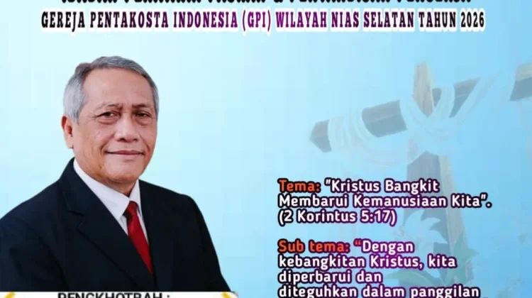 GPI Wilayah Nisel Gelar Perayaan Paskah dan Penahbisan Pengerja
