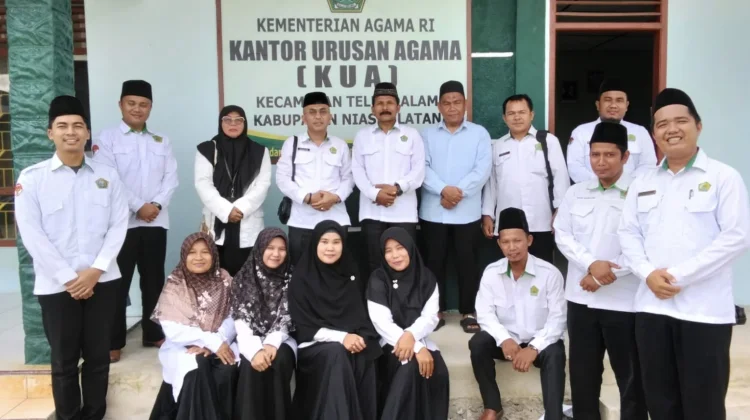 Monev ke KUA Telda, Kemenag Nisel Harap Peningkatan Kualitas