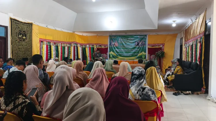 Kemenag Nisel Gelar Halal Bihalal Sekaligus Tepung Tawar Haji