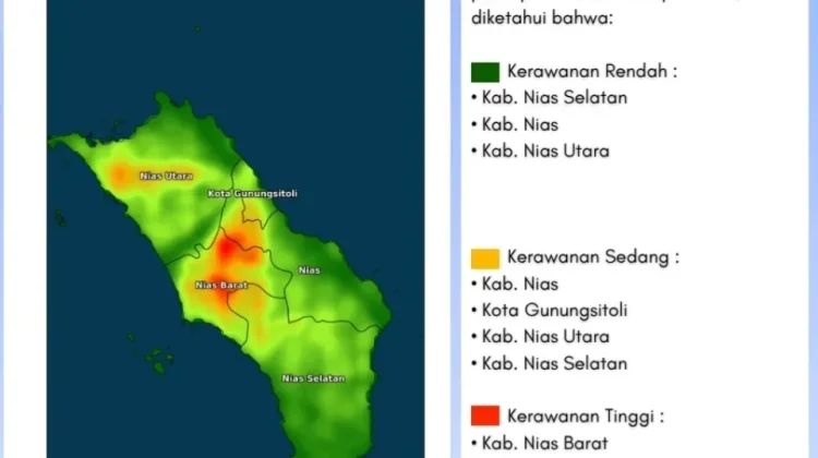 Aktivitas Petir Mingguan di Kepulauan Nias Masih Tinggi, Capai 13 Ribu Sambaran