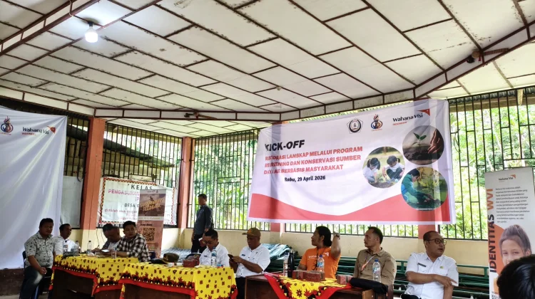 WVI Gelar Kick Off Penanaman Simalambuo di Fanayama