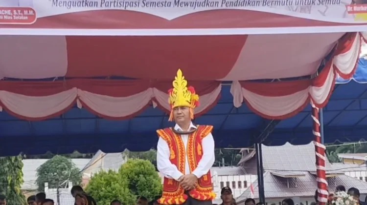 Wabup Yusuf Nache Pimpin Upacara Hardiknas 2026 Nias Selatan