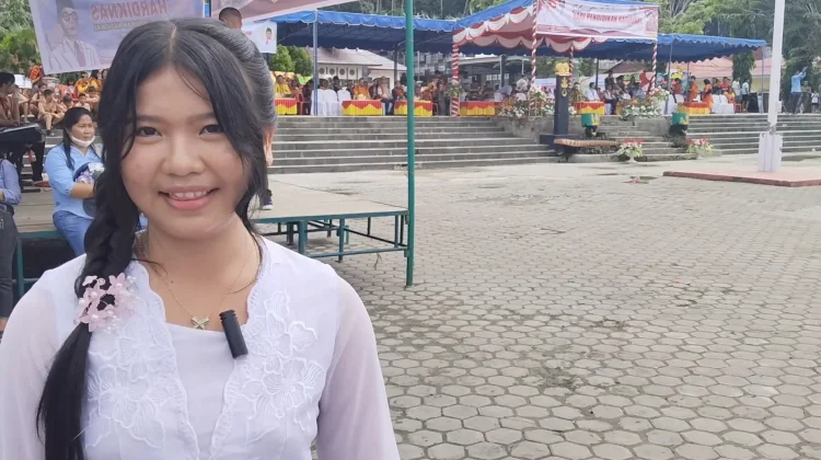 Jadi MC Hardiknas Kabupaten Nisel, Pelajar SMA Ini Ungkap Pengalamannya