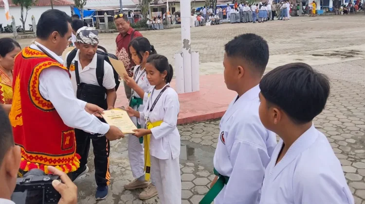 Persiapan Ikut Piala Presiden, Pemkab Nisel Diminta Dukung Para Karateka