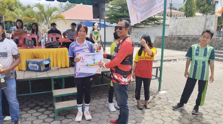 Kondusif, Polres Nisel Apresiasi Pelaksanaan Turnamen Voli Pelajar SMA/SMK