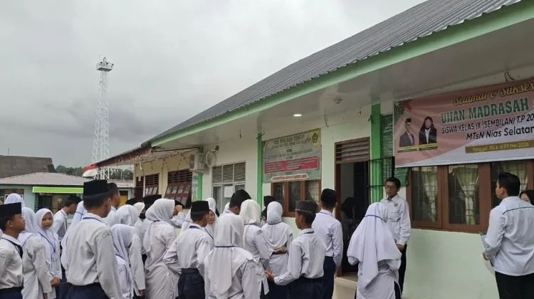 MTsN Nisel Mulai Pelaksaan Ujian Madrasah