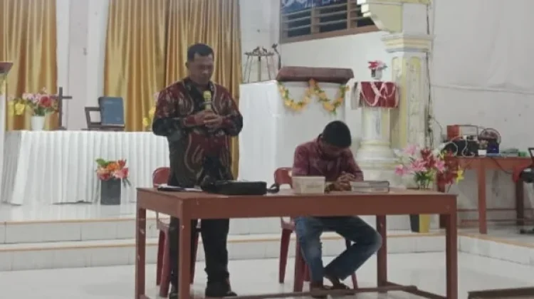 Penyuluh Agama Kristen Ajak Jemaat Gunakan Waktu Lakukan Hal Baik