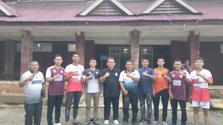 Empat Calon Atlet Voli Pelajar Nisel Jalani Pelatihan di Sipirok