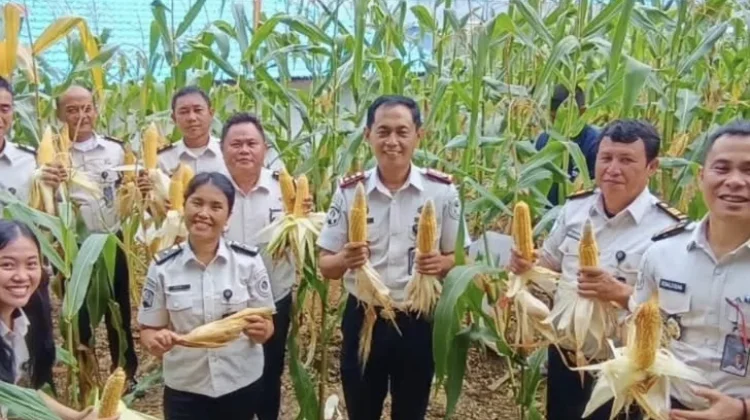 Lapas Telda Komitmen Dukung Ketahanan Pangan Melalui Aksi Nyata