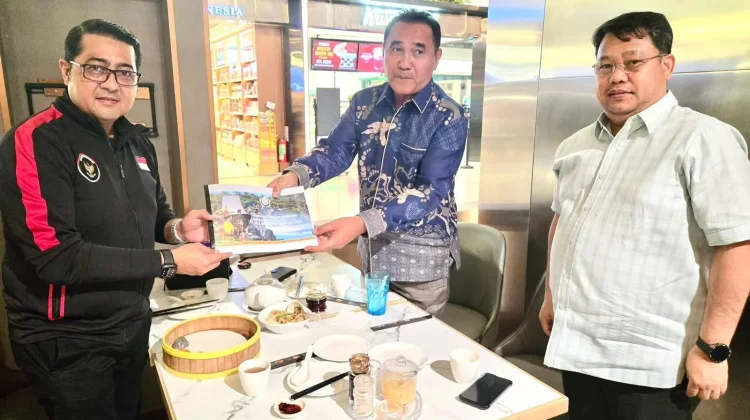 Wabup Nias Selatan Temui Menteri Teuku Riefky