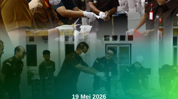 Kejaksaan Negeri Nias Selatan Musnahkan Belasan Barang Bukti
